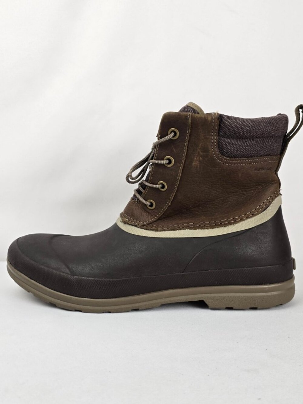 Muck Boot Company Originals Duck Lace Waterproof Leather Boots Men’s Size 15